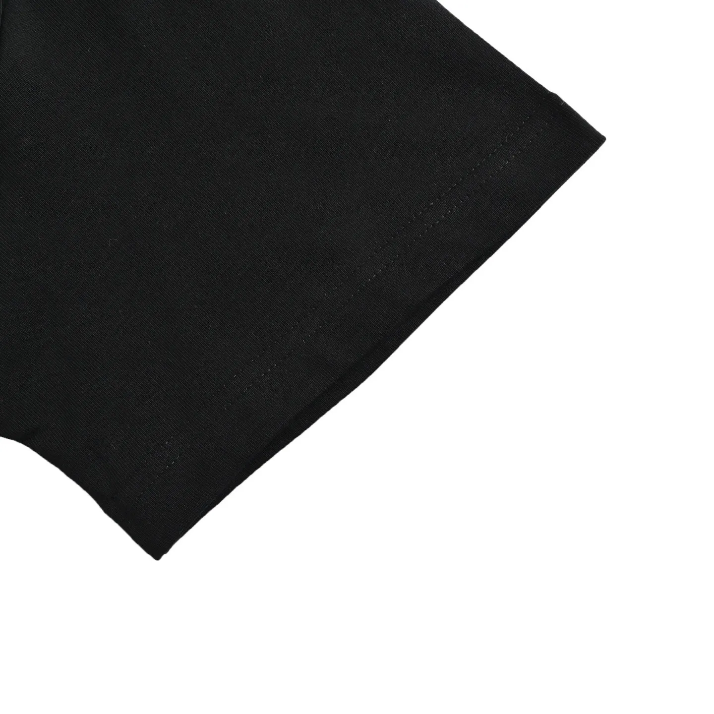 Louis Vuitton/Louis Vuitton 26ss signature letter embroidered short sleeves